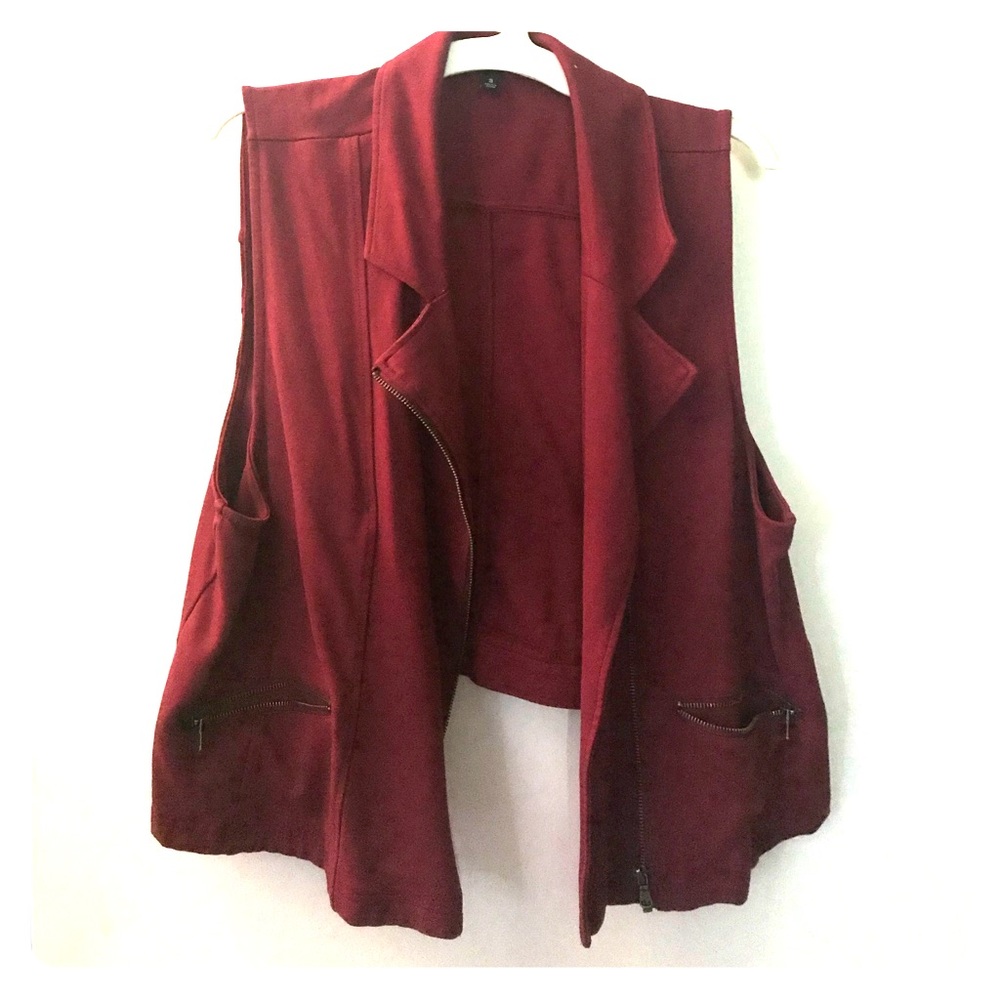 Torrid Moto Style Zip Up Vest